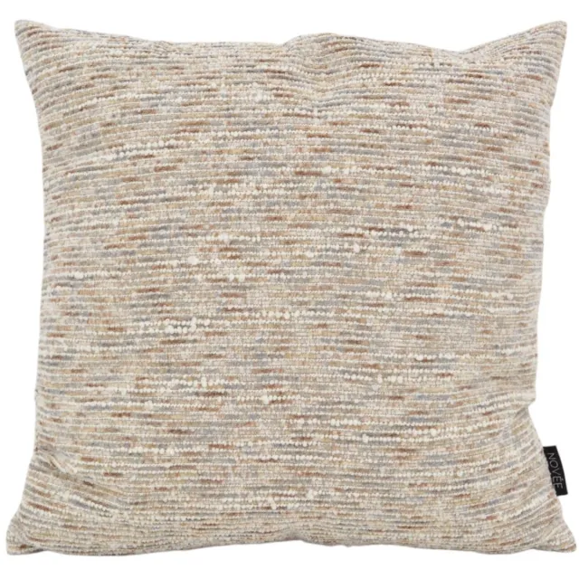 NOVÉE Chenille Kussenhoes 45x45 cm – Taupe/Beige | Luxe Sierkussenhoes | NOVÉE