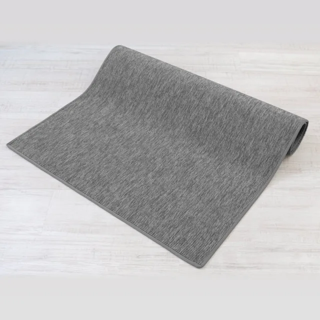 DEKOWE Vloerkleed Naturino Rips S2 platina grijs