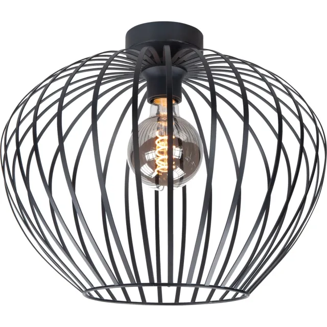 Highlight plafondlamp Mela 50 cm - zwart
