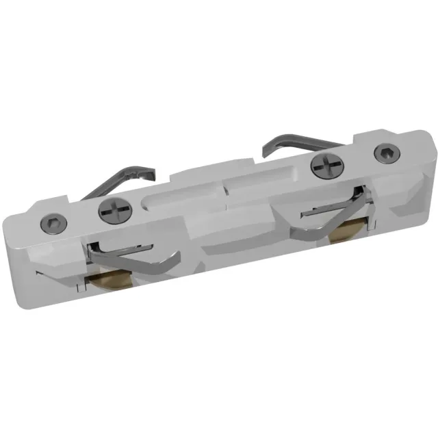 Fantasia Micro Line linear verbindingsstuk, wit aluminium koppelstuk voor de Micro Line lichtlijnserie, IP20, dimbaar