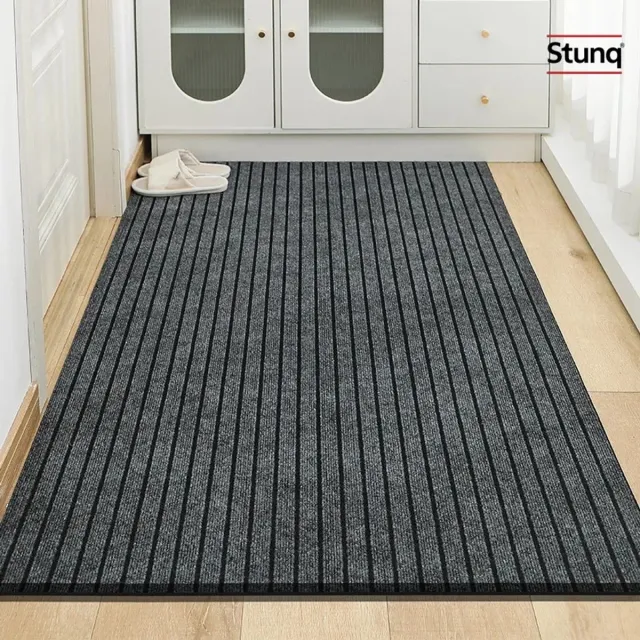 Stunq Welkomstmat grijs – deurmat voor binnen en buiten