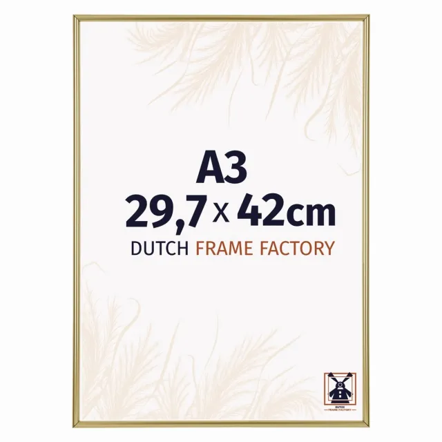 Dutch Frame Factory Fotolijst A3 29,7x42 cm - Kunststof - Goud - Angers