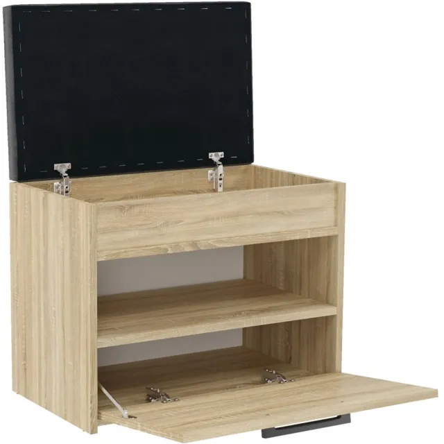 TOP E SHOP Parma MINI SONOMA schoenenkast Sonoma Eik