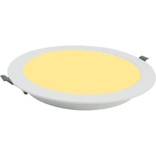 Varnalux 5st. VARNALUX LED DOWNLIGHT SLIM DOB BASIC 3W 3000K (85MM CUTOUT) Wit