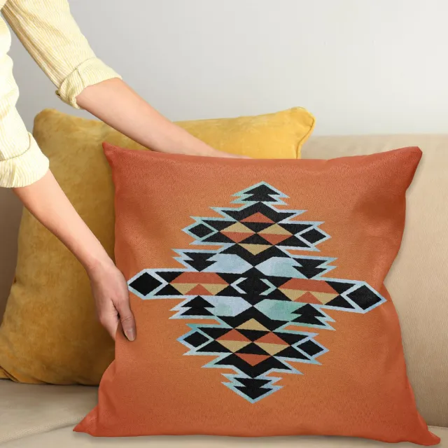 ABAKUHAUS Abstract Decoratief Sier Kussen Hoes Set van 4, Multicolored Expressionist Werk van Kunst Levendig Regenboog Ontwerp Tainted Patroon, Kussen Hoes voor Bank Woonkamer Kamer Auto, 24", Regenboog Kleur