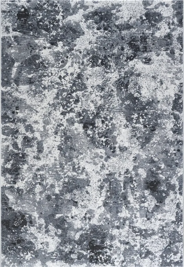 Rugsman Torino 063.0723.4747 Vloerkleed - 200 x 290 cm - Grijs - Rechthoekig - Polypropyleen - Eetkamer, Woonkamer, Slaapkamer - Abstract - Modern