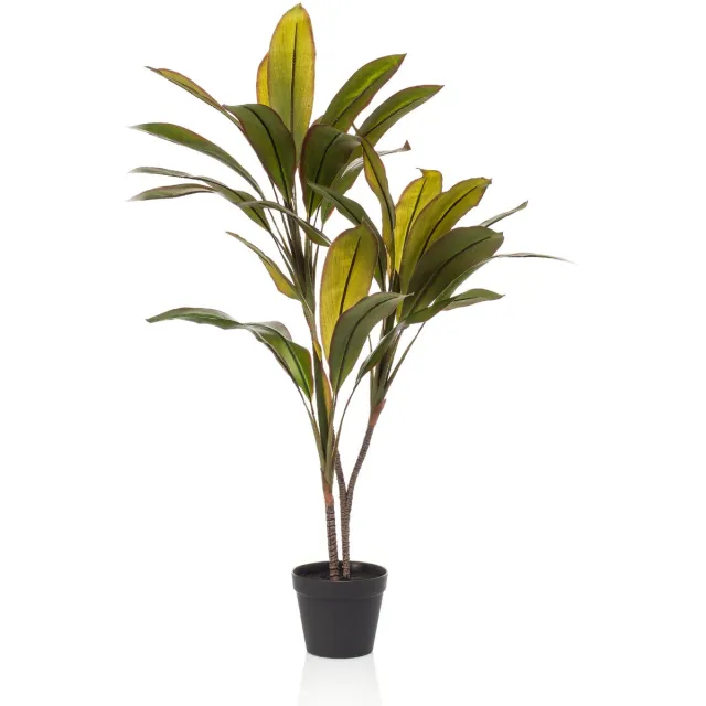 Emerald Kunstplant Cordyline – Levensecht & Onderhoudsvrij – Voor Thuis & Kantoor Groen