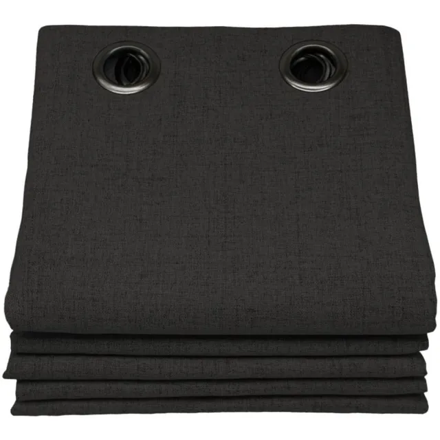 Moondream Gordijn 100% Blackout Moondream Grey Mars MC713 Zwart