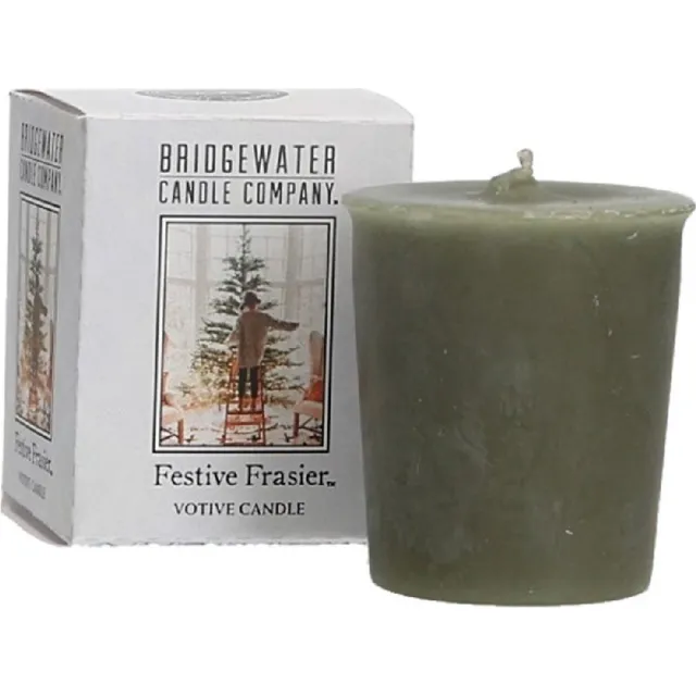 Bridgewater Festive Frasier Geurkaars - 3 stuks Groen