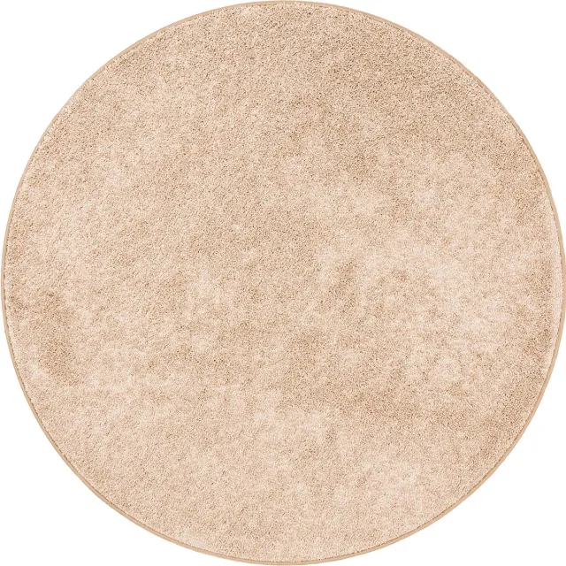 Snapstyle Vloerkleed Hoogpolig Velours Mona Rond Goud