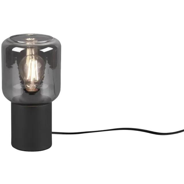 Reality NICO - Tafellamp - Zwart mat - excl. 1x E27 4 W