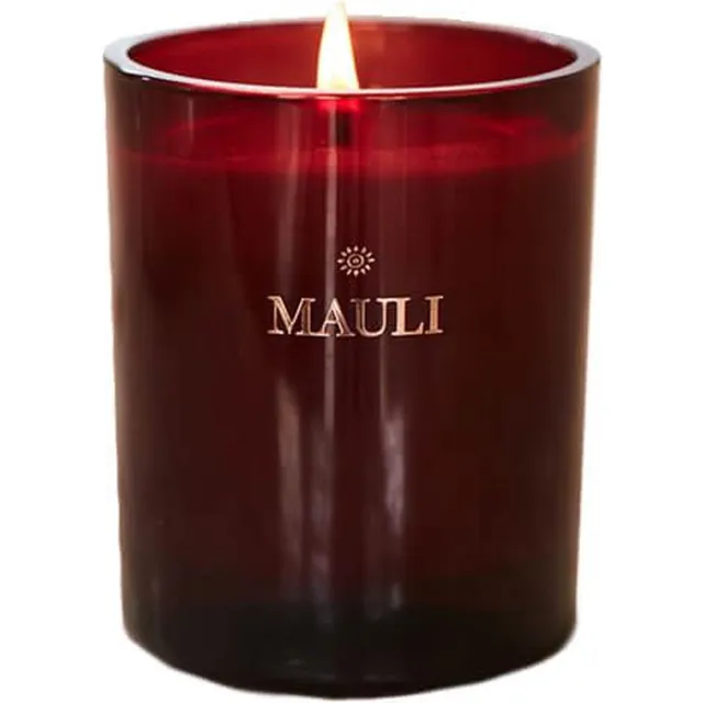 Mauli Sundaram & Silence Pure Scented Candle - 210 gr Rood