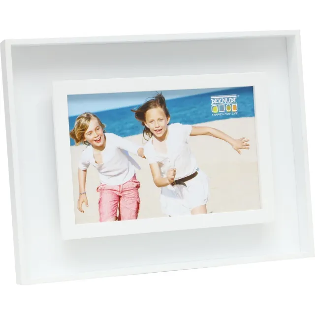 Deknudt Frames fotolijst S68DK1 - wit - hout - foto 15x20 cm