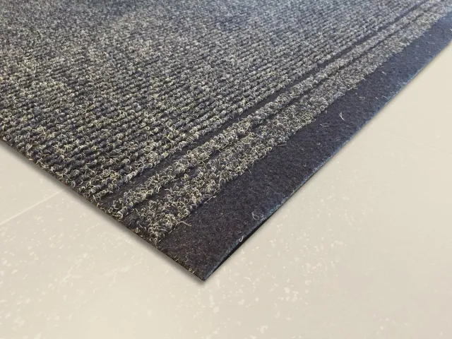JYG Tapijtloper Club Blauw 66 x 180 cm - Keukenloper - Anti Slip - snijdbaar