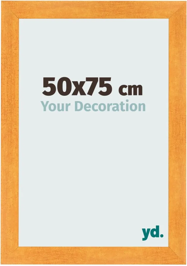 yd. Your Decoration - Fotolijst 50x75 cm - MDF - Oranje - Pisa