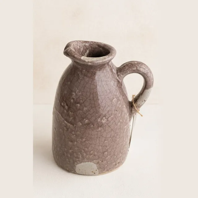 Set van 4 - Jug Lausanne - Roberts Collection - roze, grijze, paarse vaas - Decoratie vaas - set van 4 stuks