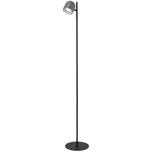 Lucide SKANSKA RECH - Oplaadbare Vloerlamp Binnen/Buiten - A Grijs ijzer