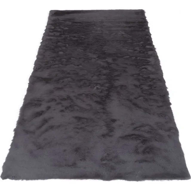 Veer Carpets Vloerkleed Gentle Black 90 - 80 x 300 cm Zwart