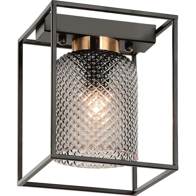 TooLight App1264-1C Plafonnière Zwart 20X16,5X20Cm