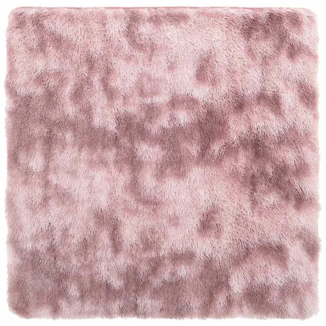 vidaXL Hoogpolig - vloerkleed - NAVARRA - cm - polyester - stoffig - roze