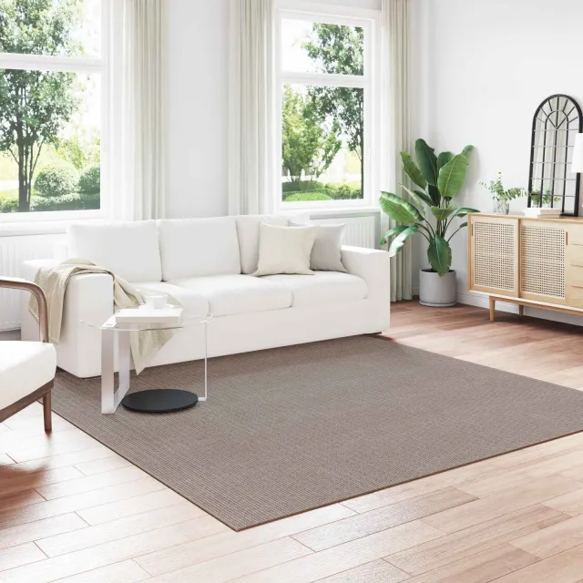 vidaXL Binnen kleed LUGO Crème-taupe Polyester, foto 2