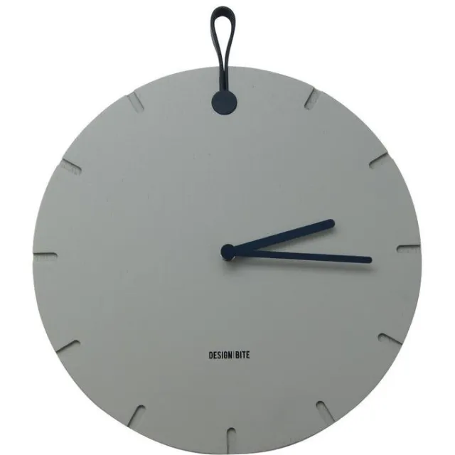 Design Bite Designbite wandklok bone - wandklok industrieel - wandklok modern - big hug wandklok