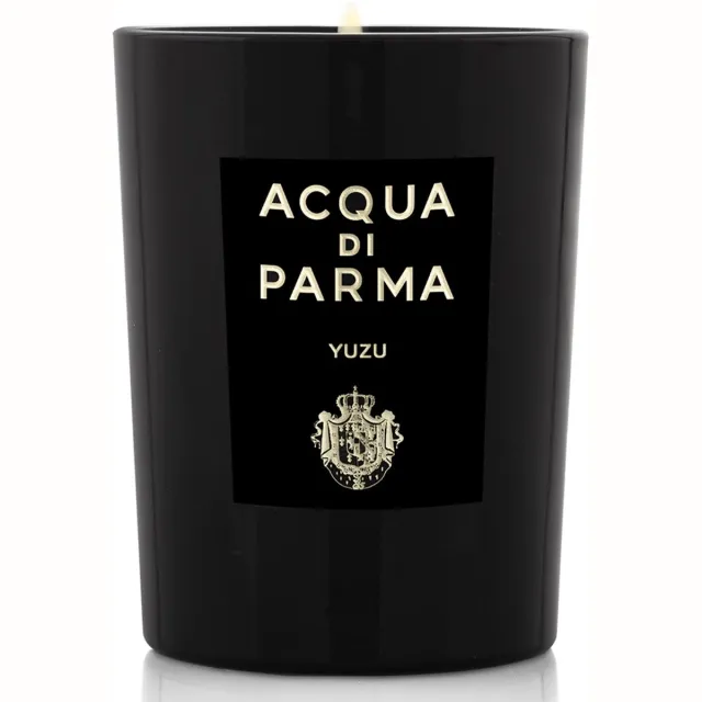 Acqua Di Parma Yuzu Candela Nel Bicchiere 200 Ml Zwart