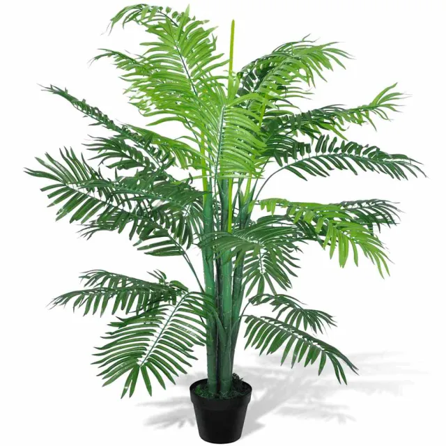 vidaXL Kunst Phoenix palmboom met pot 130 cm Groen