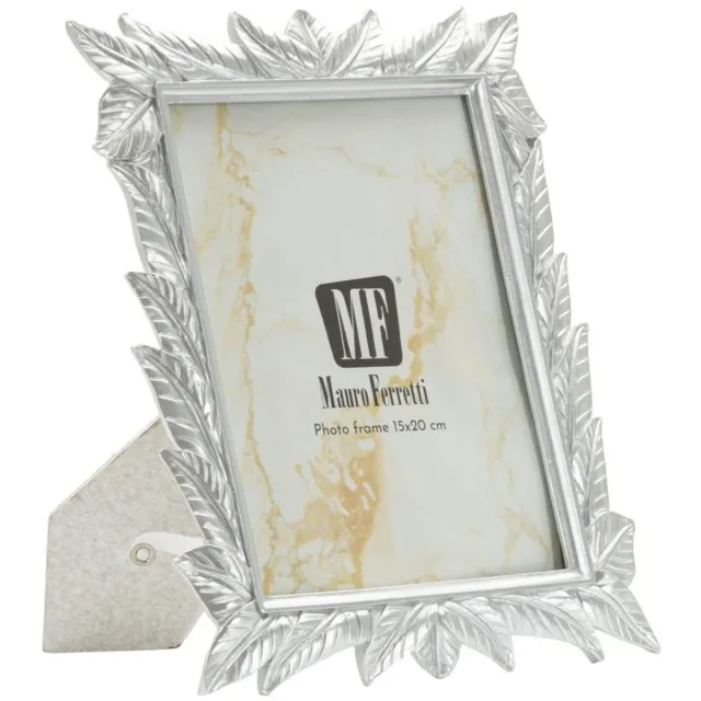 Mauro Ferretti Fotolijst Leavy Frame Silver 21,2×1,7×26,8 cm Zilver