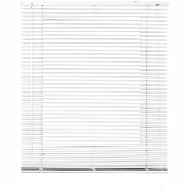 Storesdeco Aluminium Jaloezieën met Koord Wit 135x250 White