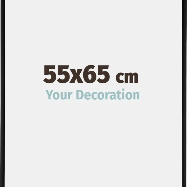 yd. Your Decoration - Fotolijst 55x65 cm - Aluminium - Zwart Mat - Kent