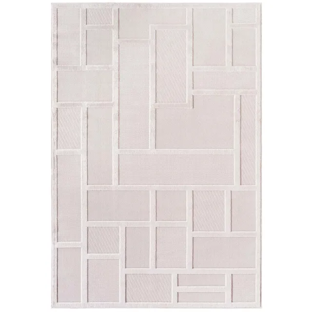 TrueWeave Buitenkleed - Elvora Mosaic crème 160x230