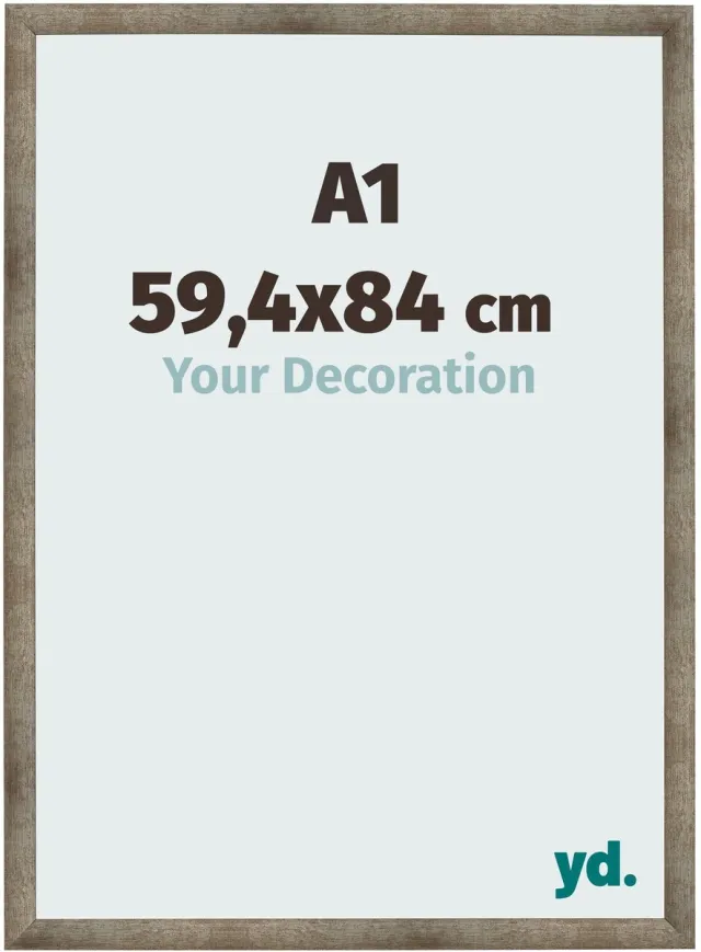 yd. Your Decoration - Fotolijst A1 59,4x84 cm - MDF - Metaal Vintage - Bologna