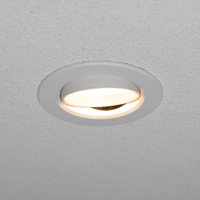 Specilights LED Inbouwspot Kantelbaar – Ronde Downlight 7W – [Warm/Helder] Wit Licht – Ø85mm – Zaagmaat 68-75mm