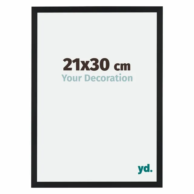 yd. Your Decoration - Fotolijst 21x30 cm - MDF - Zwart Mat - Catania