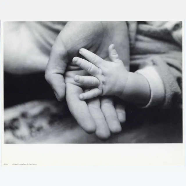 Catch Projecten Mini zwart-wit poster - Hands - H. Armstrong Roberts - 24x30 cm