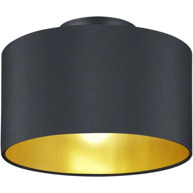 Trio HOSTEL - Plafondlamp - Zwart mat - excl. 2x E14 4 W