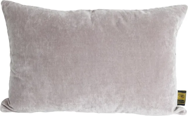 PTMD COLLECTION PTMD Floo Sierkussen Velvet - 60 x 40 x 10 cm - Katoen - Creme