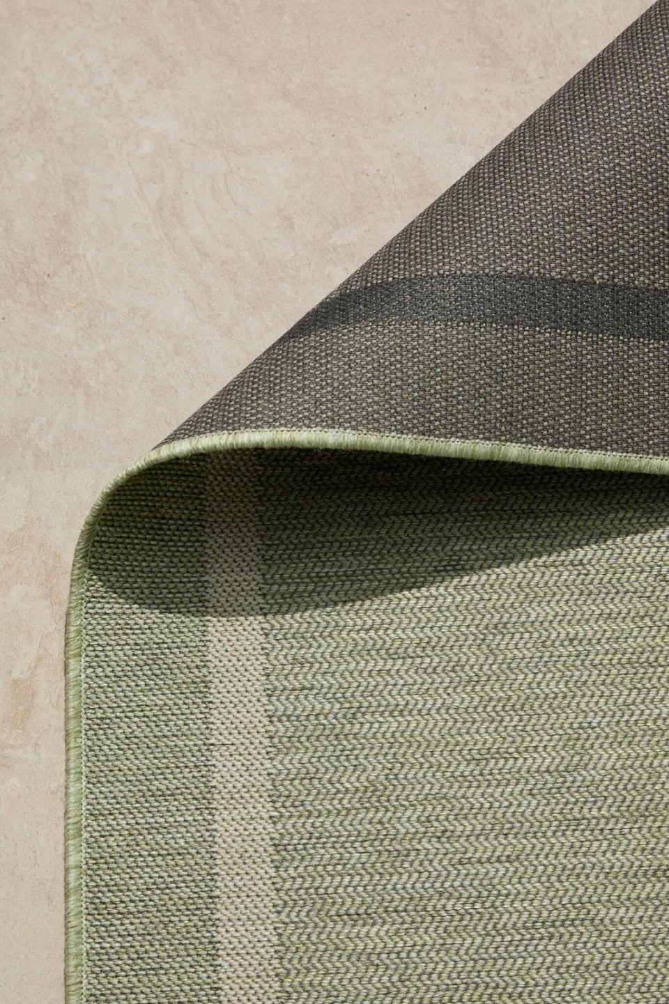 NOUS Living binnen- en buitenvloerkleed groen, 230x160 cm, foto 3