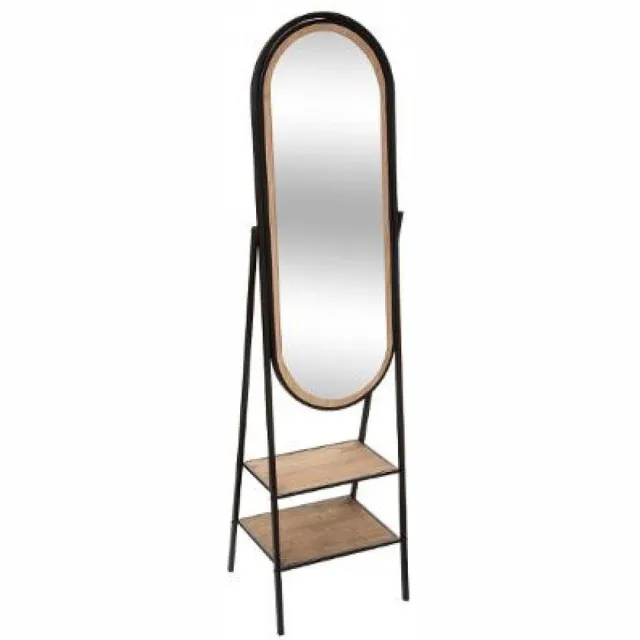 Atmosphera Créateur d'intérieur® Spiegel - Staande spiegelvoet - Passpiegel - 160x44 cm Multicolore