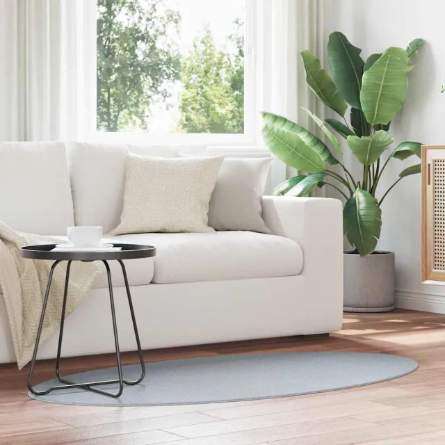 vidaXL Tapijt HUARTE Grijs 80 x 150 cm 100% Polyester, foto 2