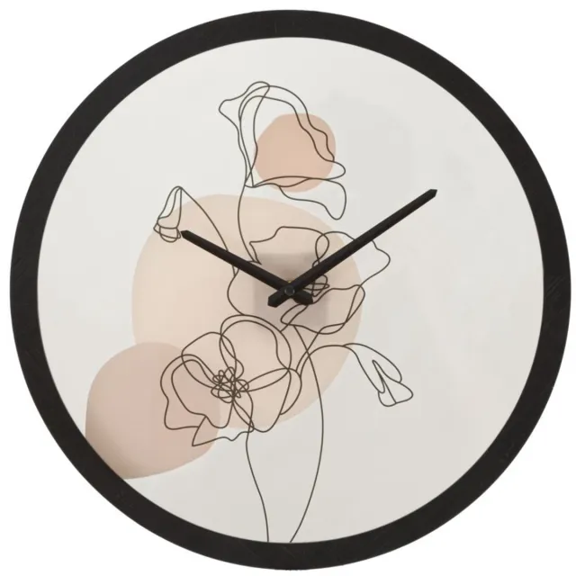 Mauro Ferretti Wandklok Flower -b Ø 40×3,5 cm Multicolor
