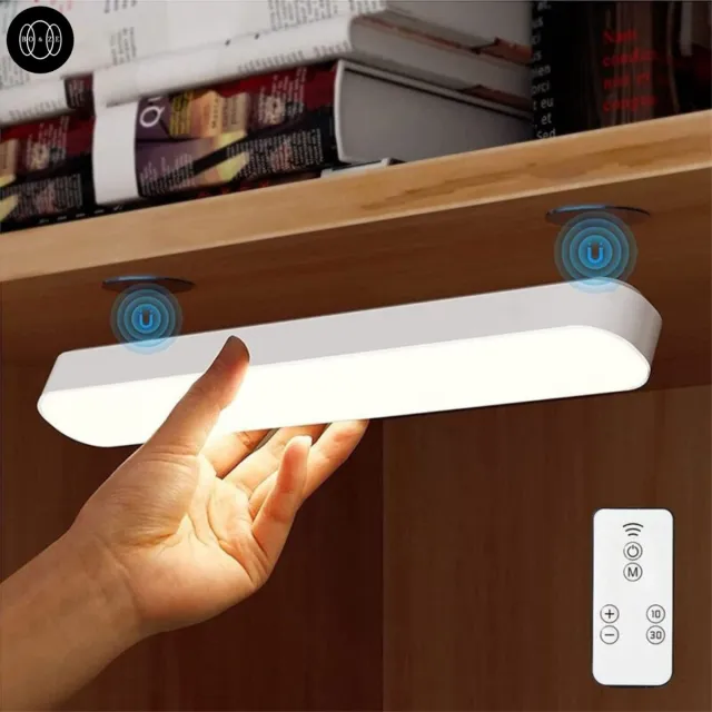 Boze Magnetische Bureaulamp - Bureaulamp 3 Standen - Bureaulamp Led Dimbaar - Afstandsbediening/Wit