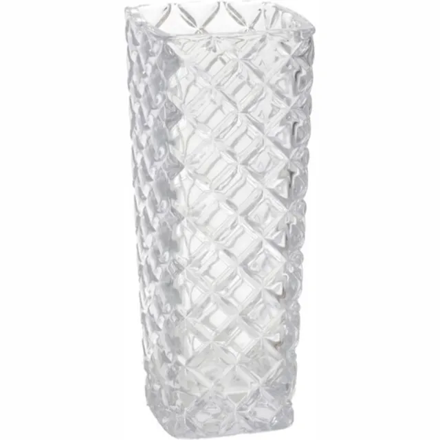 Gerimport Bloemenvaasje - voor kleine stelen/boeketten - helder glas - 6 x H15 cm Transparant