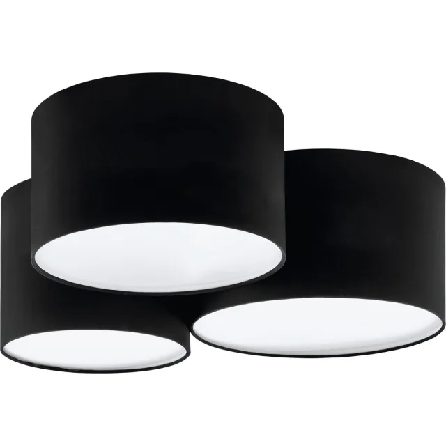 EGLO Pastore 2 Plafondlamp - E27 - 61 cm - Zwart
