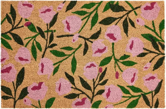 Beliani MANGUAO - Deurmat - Natuurlijk - 60 x 90 cm - Kokos