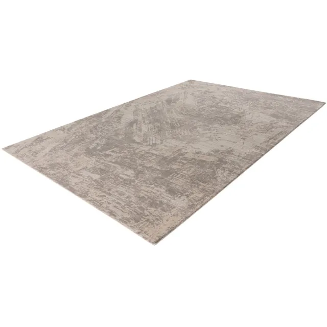 Pierre Cardin Vloerkleed - Modern Tapijt - Luxe Design - Zilver Grijs - Geometrisch Patroon - Zacht en Comfortabel