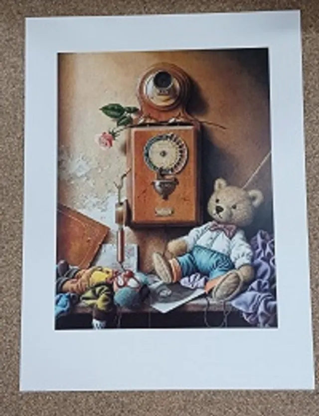 Art House poster Art House Wahed Khakdan – das selbstwahl-telephon (de rechtstreekse telefoon) 60 x 80 cm Multicolor