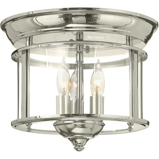 Steady Lighting Landelijke Plafondlamp - Steady Lighting - Metaal - Landelijk - E14 - L: 29cm - Voor Binnen - Woonkamer - Eetkamer - Zilver
