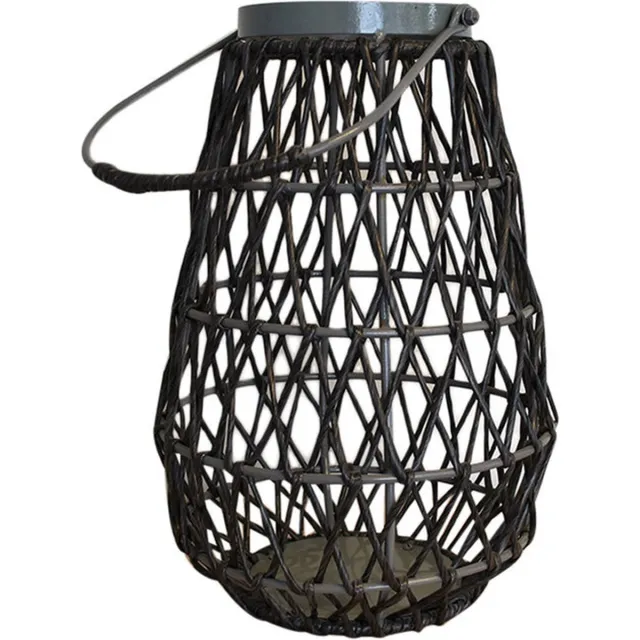 AVH-Collectie Linsy windlicht grijs